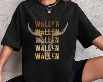 Morgan Wallen Bull Skull Shirt, Morgan Wallen Tour 2026 Shirt, Morgan Wallen Fan Shirt, Morgan Wallen Merch, Country Music, Wallen Vintage