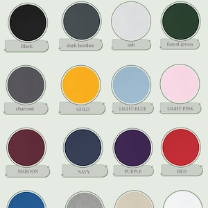 May include: An image titled "Color Tables" displays a color chart with 16 circular color swatches. Each swatch is labeled with a color name, including black, gold, light blue, and red. The chart is designed to showcase a variety of colors.
