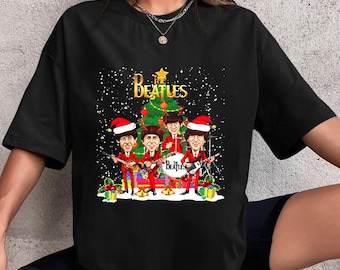 Christmas The Beatles Band Shirt, The Beatles Band Xmas Shirt, Rock Band The Beatles Shirt, The Beatles Fan Gift Shirt, 90s Vintage Shirt