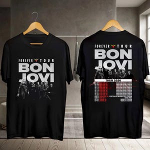 Forever Tour 2026 Bon Jovi T-shirt, Bon Jovi Vintage Shirt, Bon