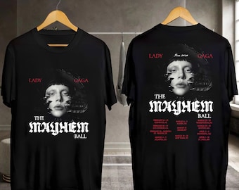 レディー・ガガ クロマティカ ツアー Tシャツ - ポップアルバムシャツ