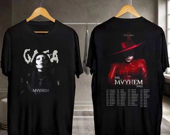 レディー・ガガ ザ・メイヘム・ボール・ツアー シャツ、レディー・ガガ