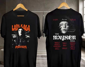 Lady Gaga the Mayhem Ball Tour 2026 Shirt, Graphic Lady Gaga Tour