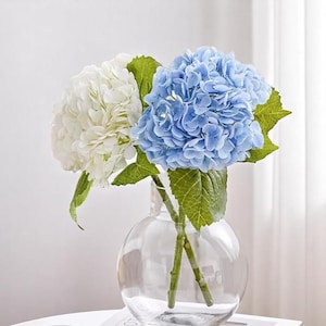 Künstliche Hortensienblüten, Hochzeitsstrauß, Brautjungfer, Gefälschtes Blumenarrangement, Wohnkultur Partydekoration