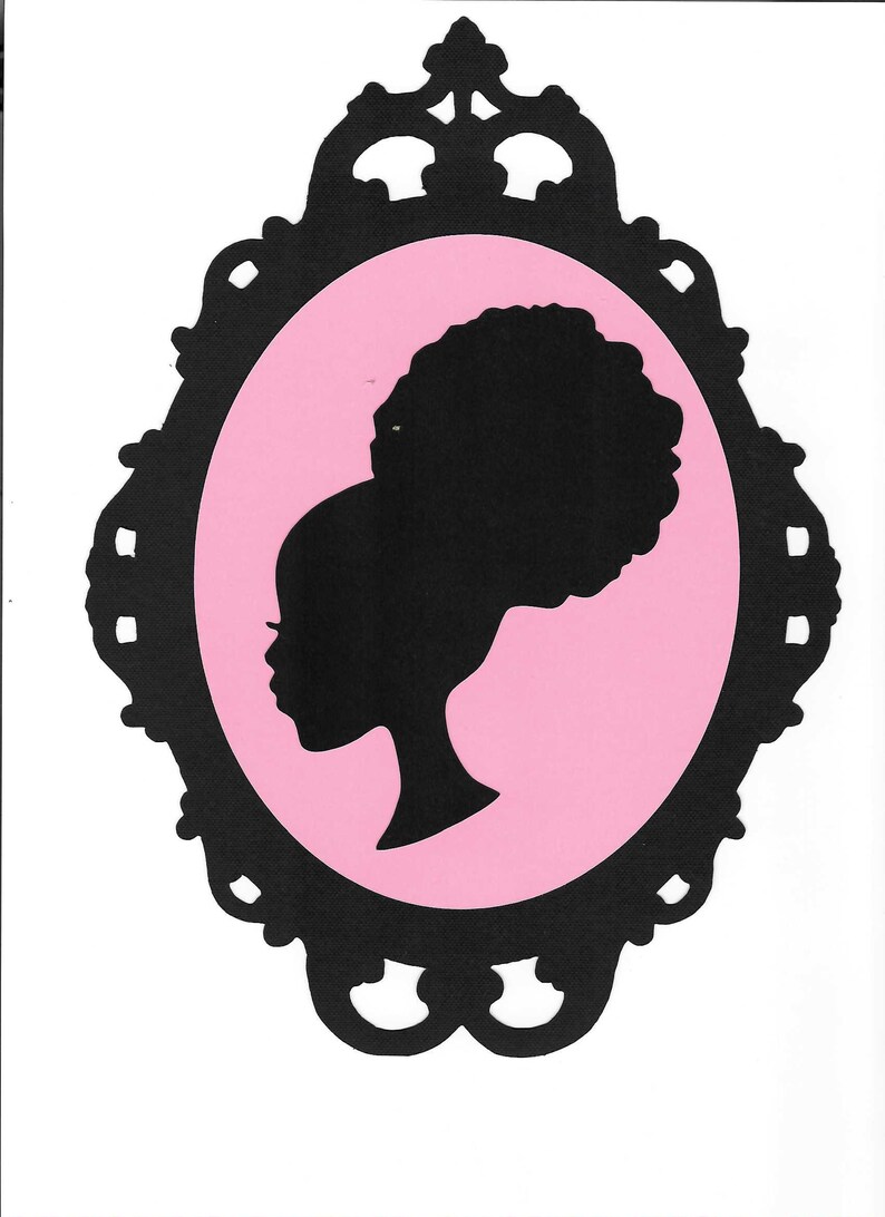 Afro Puff Barbie Party Black Barbie SET of 6 Barbie mirror | Etsy