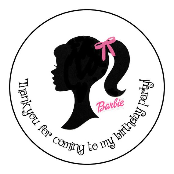 barbie stickers printable
