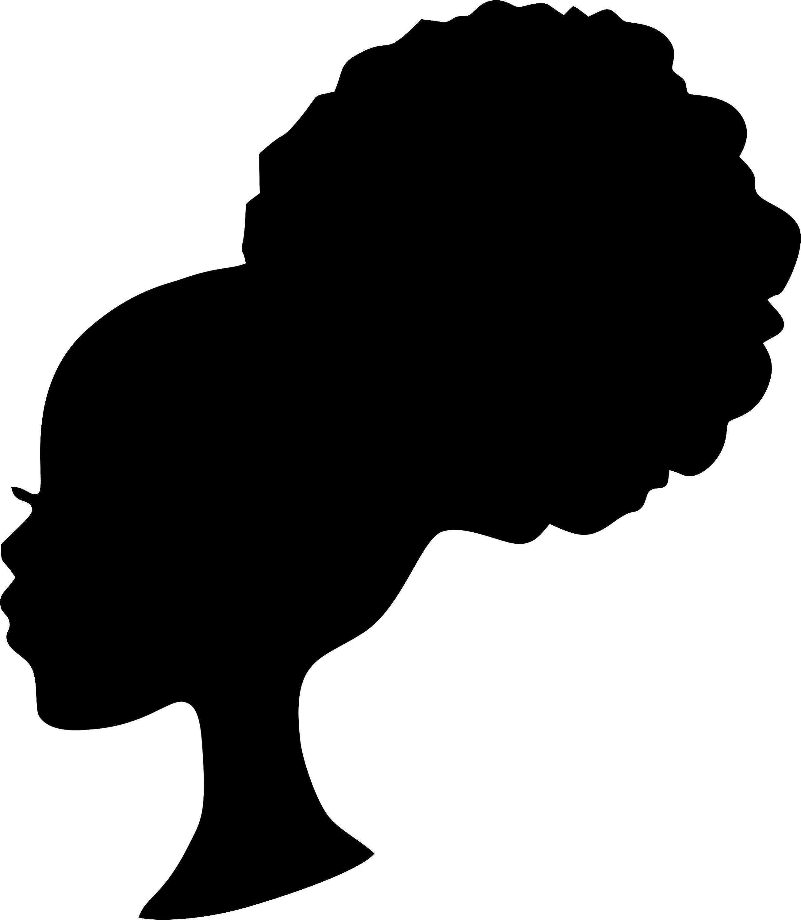 Afro Puff Black BARBIE Birthday DIY Iron on SILHOUETTE 5 | Etsy
