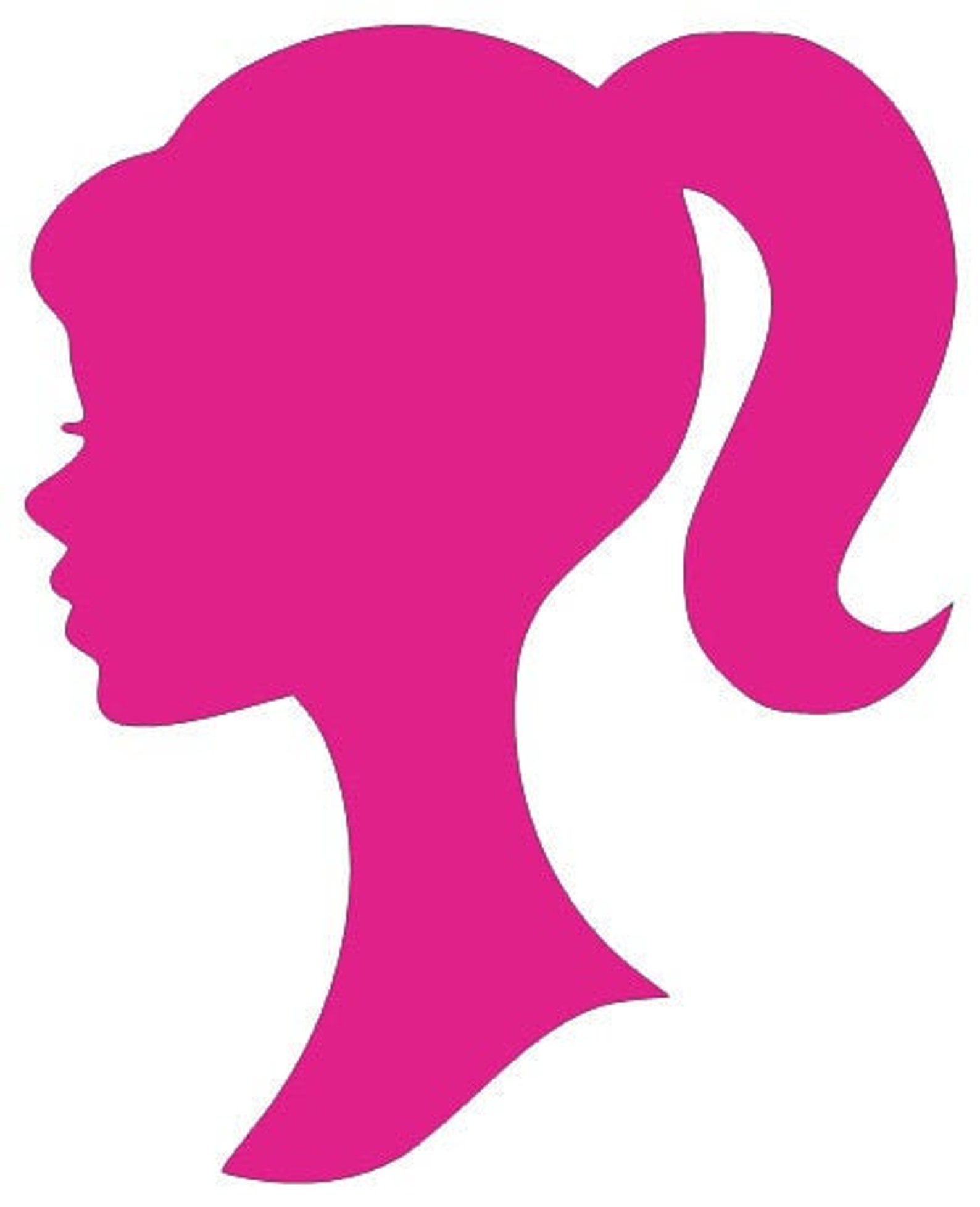 barbie-vinyl-stickers-barbie-head-silhouette-stickers-etsy