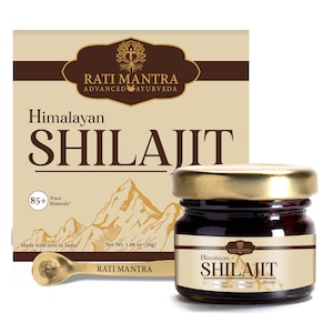 Himalayan Shilajit Resin: Organic Ayurvedic Supplement, 30g