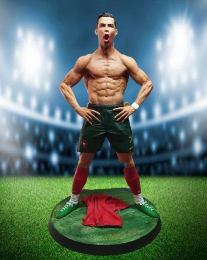 40cm Cristiano Ronaldo Figure - Etsy