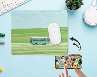 Journey - Mouse Pad personalizado, Mouse Pad divertido, Acessórios de mesa, Mouse Pad de mesa, Presente de dia dos pais/mães, Presente de formatura, Presente de novo emprego