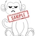 Grumpy Monkey Puppet Craft: Kids Printable (PDF) - Etsy