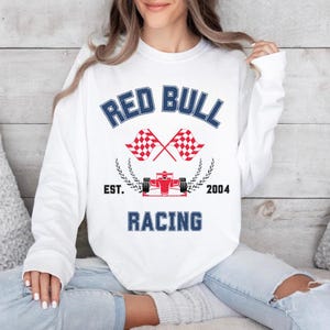 Formula 1 Red Bull sweater F1 merch Red Bull sweatshirt Apparel for Him for Her Formula One Merch Max Verstappen Sergio Perez Red Bull team