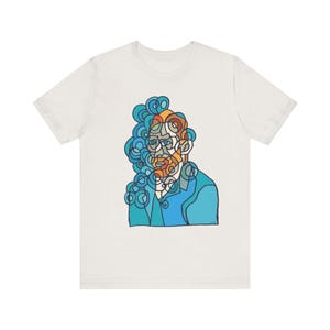 Vincent Van Gogh T-Shirt Artist Tee Van Gogh Shirt Art Lover Gift Art Short Sleeve Top