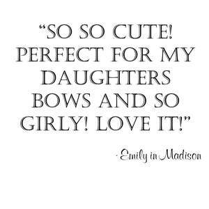 Baby Shower Gift Bow Holder 1st Birthday Gift for Girl - Etsy