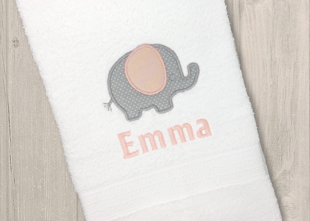 Kids Bath Towels Elephant towel Elephant Nursery Decor 1st Etsy