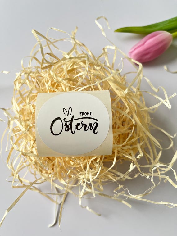 Happy Easter stickers for gifts, letters & small surprises | Happy Easter | Spring