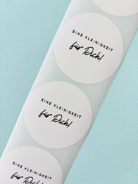 "A little something for you" sticker | Round | 5 cm (2) | Sticker | Label