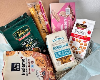 Glutenfreie Geschenkbox Little Italy | Zöliakie | glutenfreies Geschenk | 100% glutenfrei