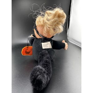 2000 Cabbage Patch Kids Black Cat Plush Doll 10" Halloween Vtg HTF Rare image 12