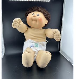 1985 Coleco Cabbage Patch Kid Boy Auburn Shag 16" Vtg Doll OK Factory  HM 8