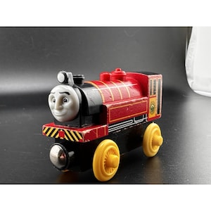 Thomas Wooden Railway Victor Steam Works Train Engine 2003 Learning Curve Vtg