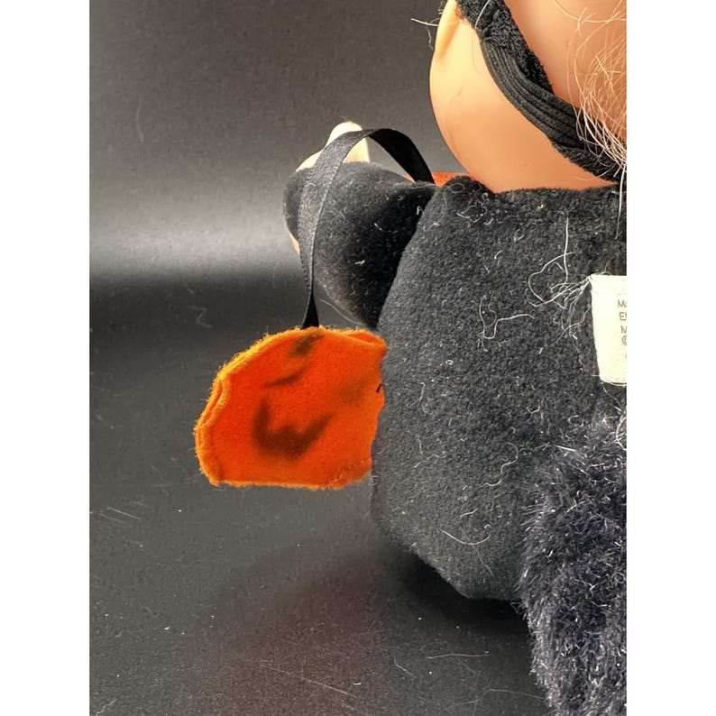 2000 Cabbage Patch Kids Black Cat Plush Doll 10" Halloween Vtg HTF Rare image 10