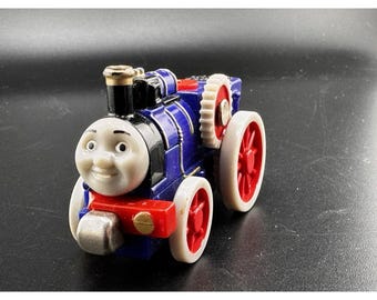 2004 Thomas & Friends Take N Play Along Fergus Traction Train Metal Vtg Mattel