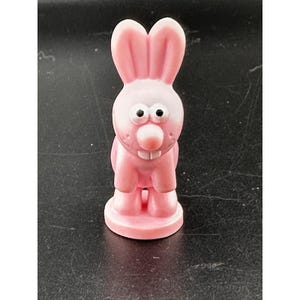 Disney Pixar Toy Story 2 Woody&#39;s Roundup RARE Pink Bunny Rabbit 2&quot; Vinyl Figure