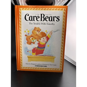 A Tale from the Care Bears The Trouble with Timothy Book 1983 Vtg HC Friend Bear