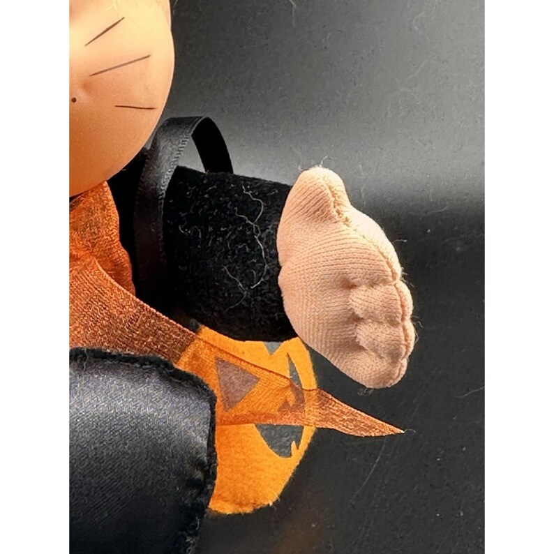 2000 Cabbage Patch Kids Black Cat Plush Doll 10" Halloween Vtg HTF Rare image 3