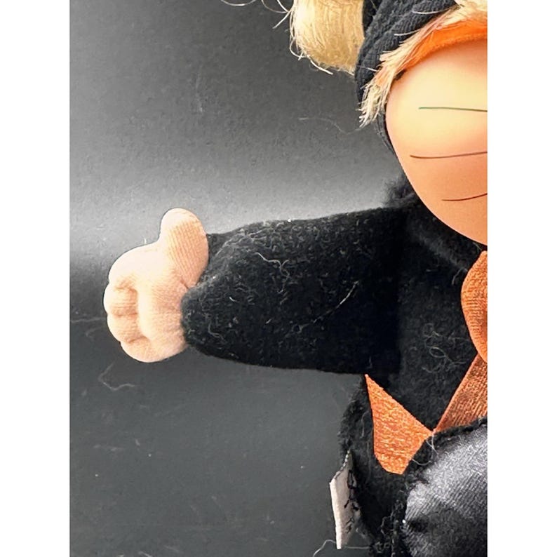 2000 Cabbage Patch Kids Black Cat Plush Doll 10" Halloween Vtg HTF Rare image 4