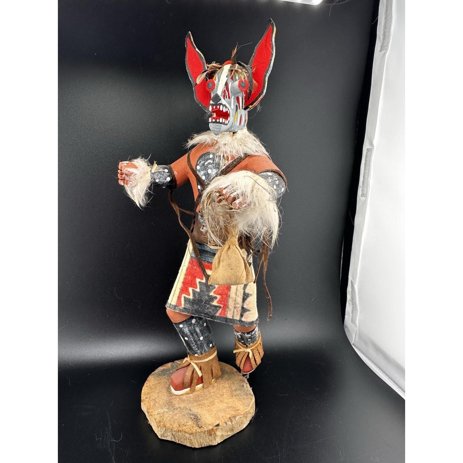 アンティーク カチナドール ウルフダンサー フィギュア 人形 【公式通販】