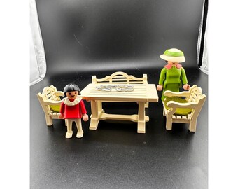 PLAYMOBIL 5322 TABLE et chaises cuisine 1900 victorian belle epoque