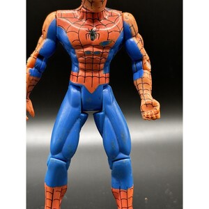 Marvel Spider-man Action Figure Vtg 1996 Toy Biz 5.25" Spiderman *READ* image 3