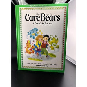 A Tale from the Care Bears A Friend For Frances 1983 Vtg HC Parker Brothers RARE