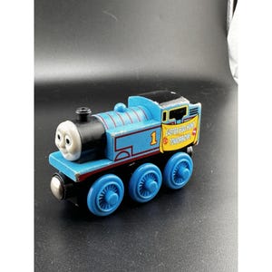 EASTER Thomas The Train Wooden Railway Vtg 2003 Limited Ed. Learning Curve