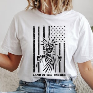 Unfree Protest Shirt Social Justice Tee Anti-Trump Resistance TShirt Anti-Fascism Comfort Colors Activist T-Shirt Gift for Democrat Apparel