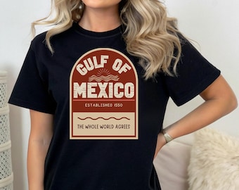 Gulf of Mexico Comfort Colors Tee: Social Justice Cotton Shirt