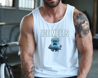 Ice Melts Shirt Protest Tank Top Foxtrot Delta Tango F*ck Donald Trump Social Justice Anti-Fascism Abolish Icestapo Sleeveless TShirt Cotton