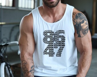 8647 Protest Tank Top Cancel Trump Merch Patriotic Shirt Social Justice Anti-Fascism Gear Resistance Cotton Tanks Democrat Apparel
