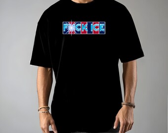 F*ck Ice Tee Protest Shirt Foxtrot Delta Tango Fck Donald Trump Anti-Fascism Abolish Icestapo Comfort Colors Ring-Spun Cotton Tshirt