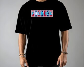 F*ck Ice Tee Protest Shirt Foxtrot Delta Tango Fck Donald Trump Anti-Fascism Abolish Icestapo Comfort Colors Ring-Spun Cotton Tshirt