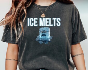 Ice Melts Tee Protest Shirt Foxtrot Delta Tango F*ck Donald Trump Anti-Fascism Abolish Icestapo Comfort Colors Ring-Spun Cotton Tshirt