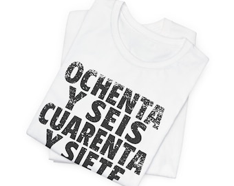 8647 Camisa Anti Trump T-Shirt Camiseta Protesta 100% Cotton Algodón Polo En Español Playera Activista Justicia Social Cancela 47