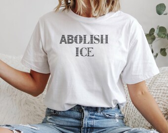 Camiseta FDT con mensaje oculto, protesta contra el hielo, camiseta "Fck Donald Trump", justicia social, antifascismo, F*ck Icestapo, camiseta de algodón con colores cómodos