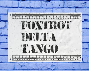 FDT Protest Flag Double Sided Anti Trump Resistance Fuck Donald Trump Political Yard Sign Anti-Fascism Activism Gear Outdoor Banner