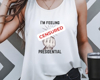 FDT Shirt Feeling Presidential Protest Tank Top Foxtrot Delta Tango Fck Donald Trump Social Justice Anti-Fascism Cotton Sleeveless Tops