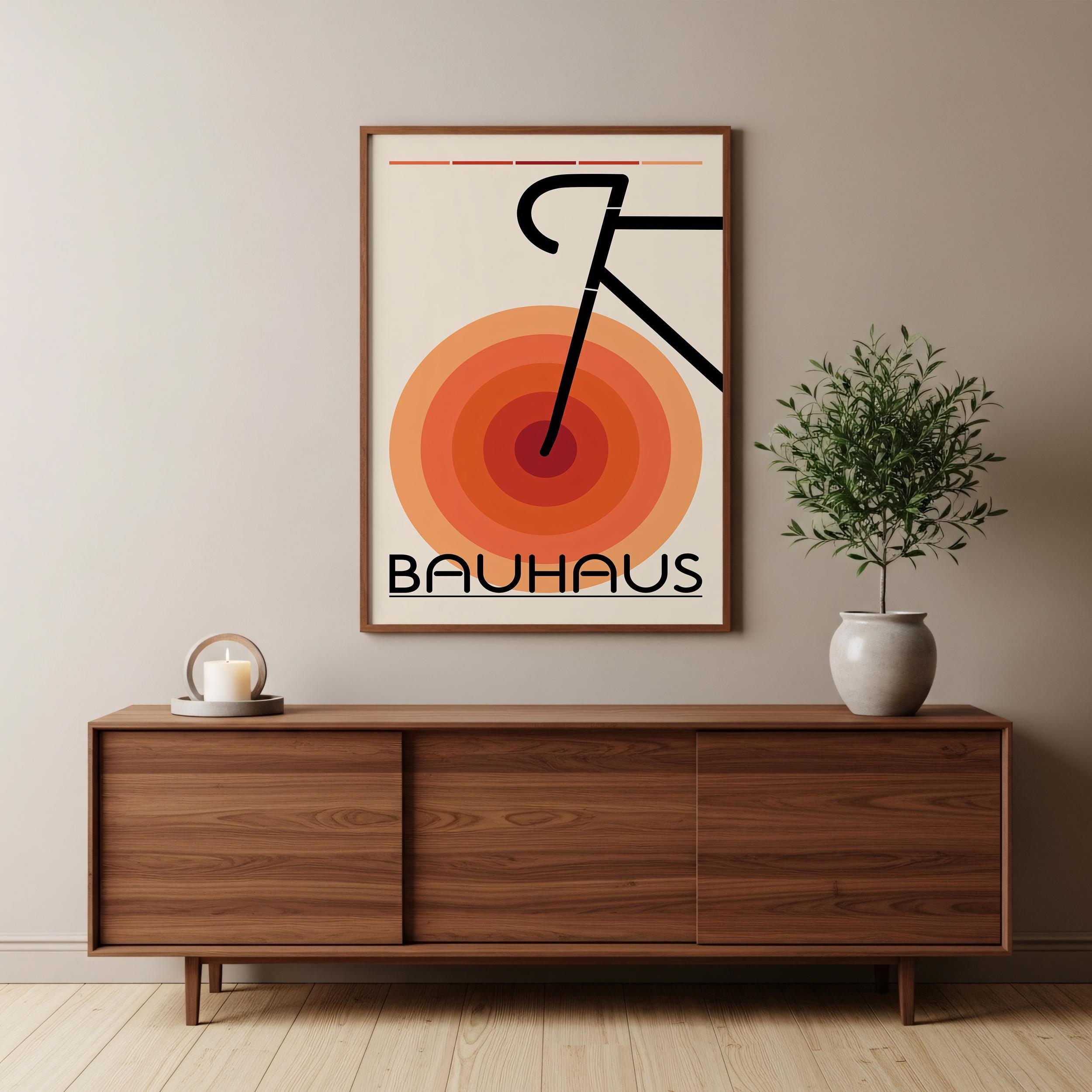 Bauhaus Wall Art, Printable Art, Modernist Decor, Exhibition Poster ...