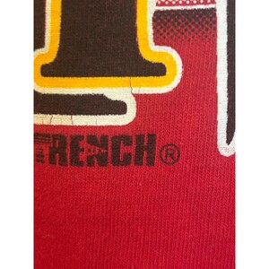VTG 90s Kansas City Chiefs Red Short Sleeve T-shirt Size Large Single Stitch image 2